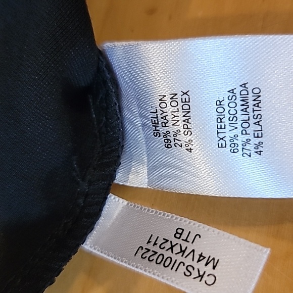 Calvin Klein Black Slacks - Picture 7 of 9